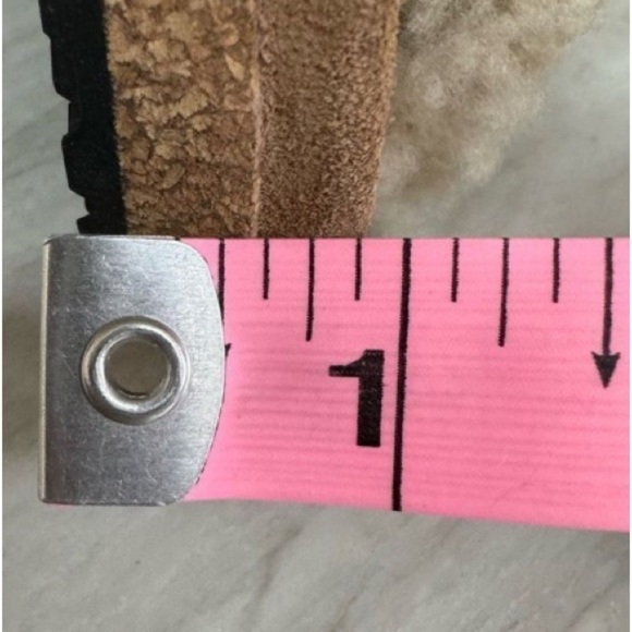 Birkenstock NWT Papillio Made in Portugal Namica Teddy Wedge Sandal 37 US 6 Boho - Picture 5 of 16